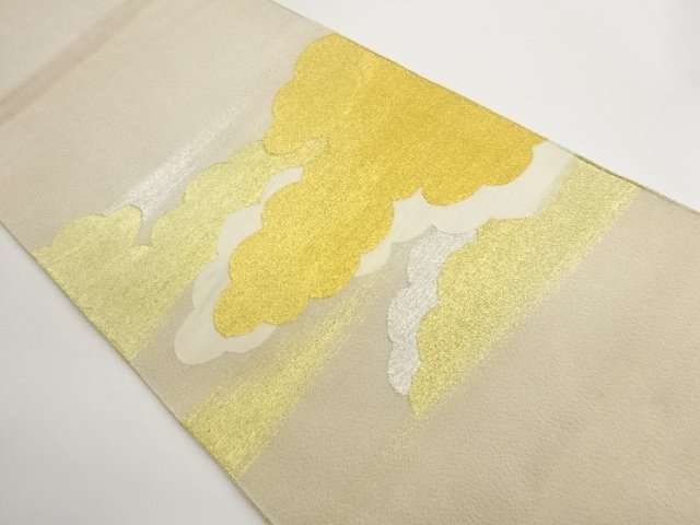 JAPANESE KIMONO / FUKURO OBI / TSUZURE / WOVE KUMOTORI 